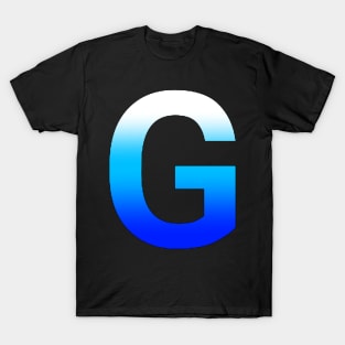 Blue Letter G T-Shirt